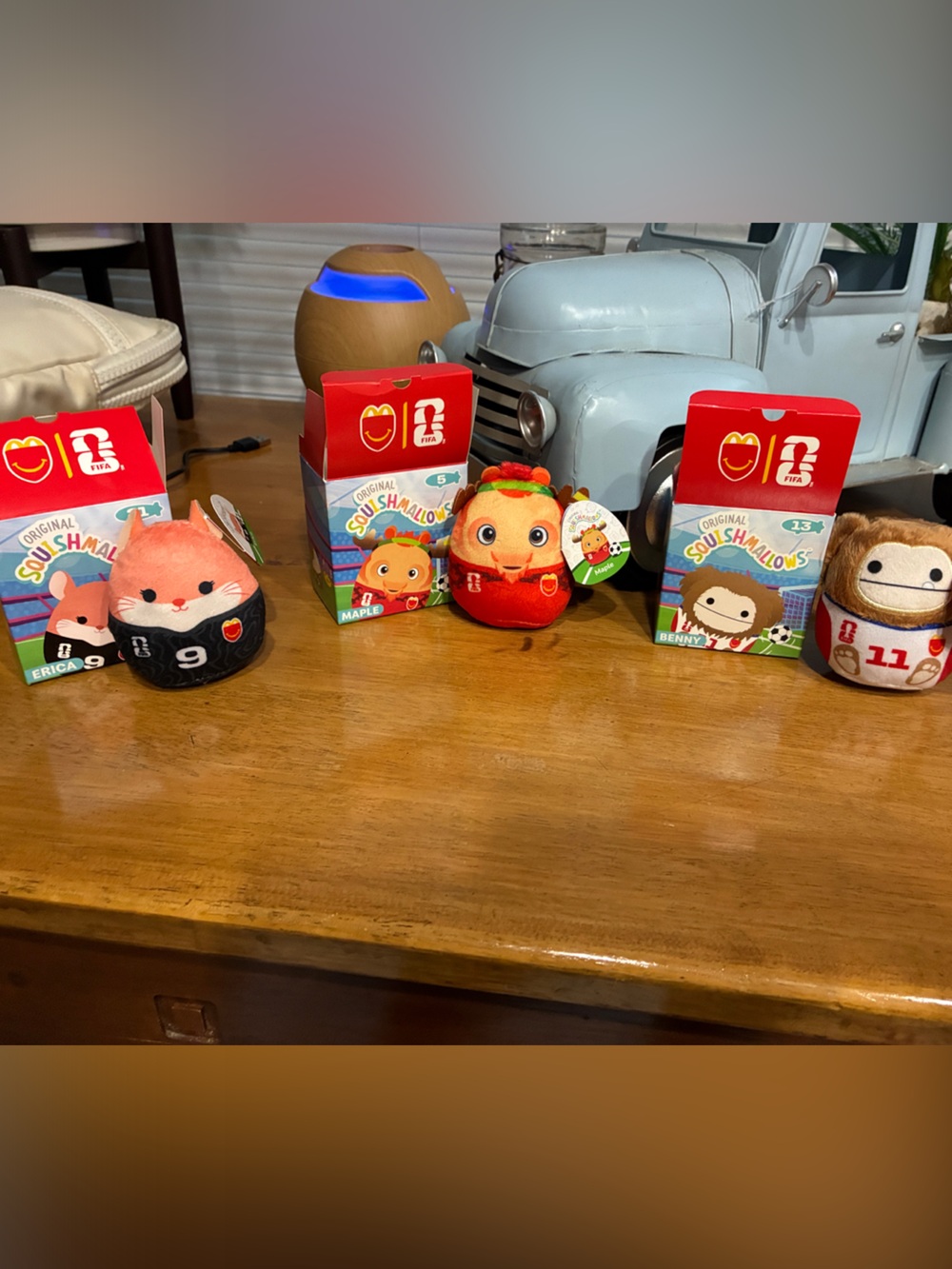 Squishmallows Mini Plush - Erica, Maple, and Benny - Picture 5 of 5